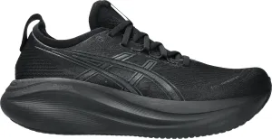 Asics Gel Nimbus 27 Mens Running Shoes - Black Asics athletic footwear for training sessions