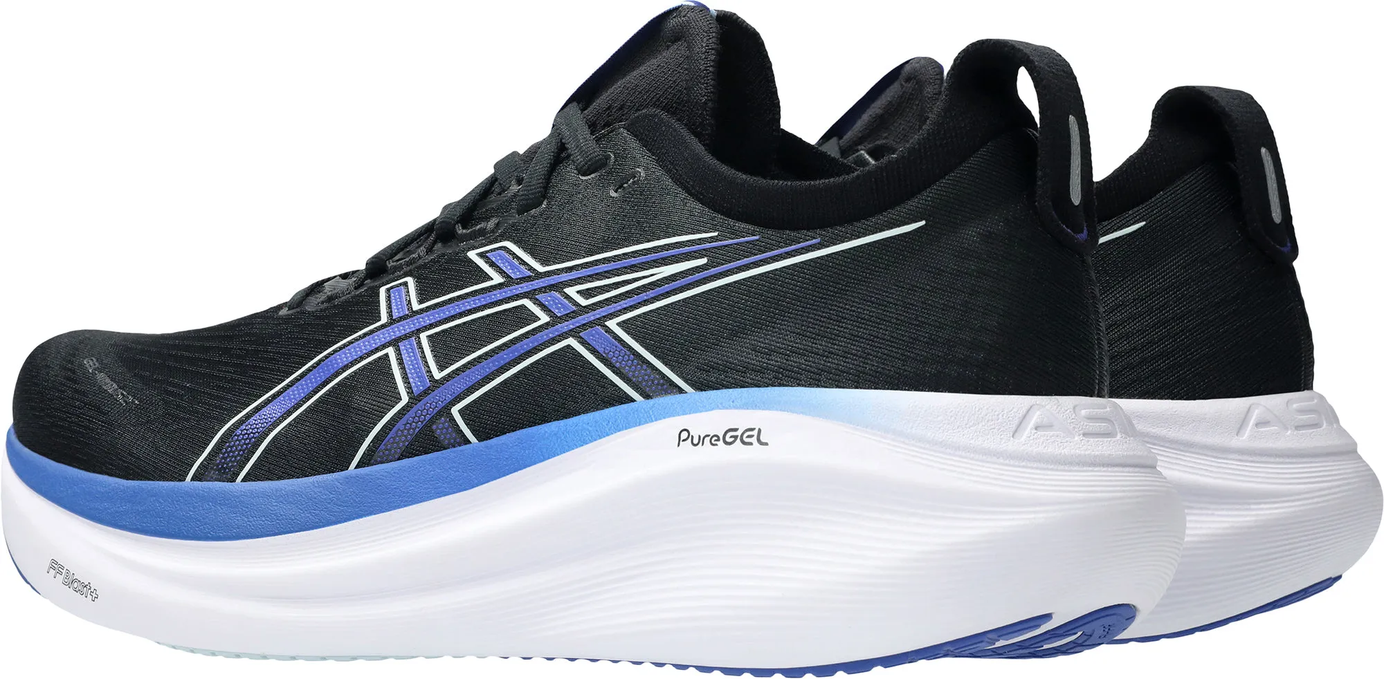 Asics Gel Nimbus 27 Mens Running Shoes - Black Performance Shoes
