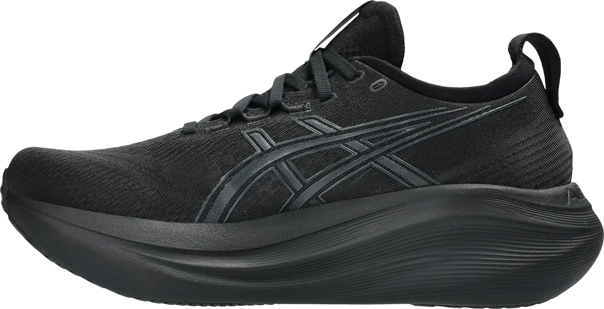 Asics Gel Nimbus 27 Mens Running Shoes - Black Performance Shoes