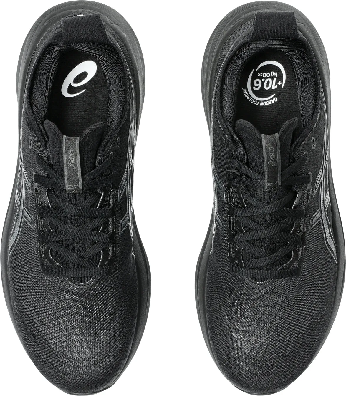 Asics Gel Nimbus 27 Mens Running Shoes - Black Performance Shoes