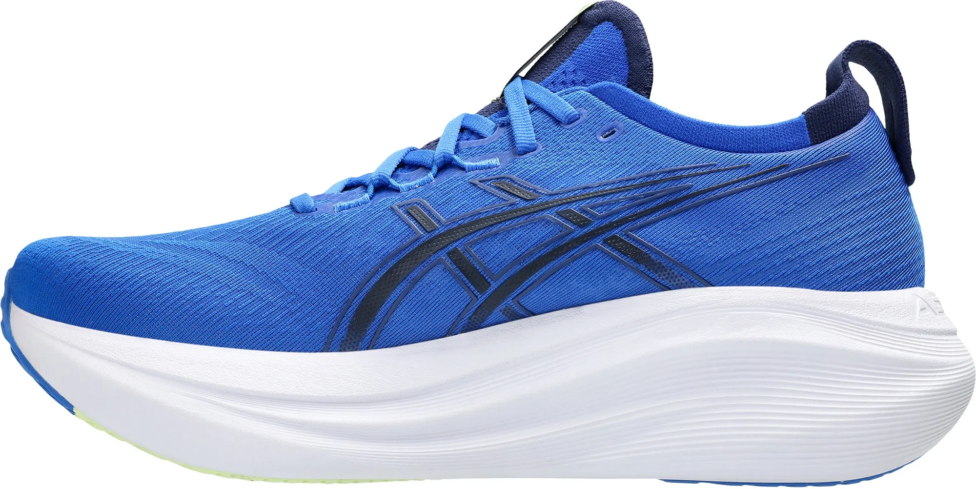 Asics Gel Nimbus 27 Mens Running Shoes - Blue Performance Shoes