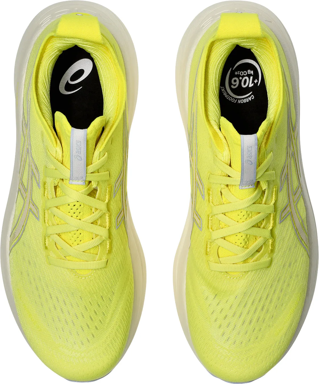 Asics Gel Nimbus 27 Mens Running Shoes - Yellow Performance Shoes