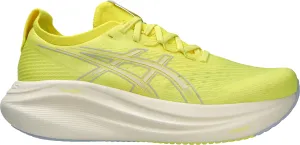 Asics Gel Nimbus 27 Mens Running Shoes - Yellow Asics athletic footwear for training sessions