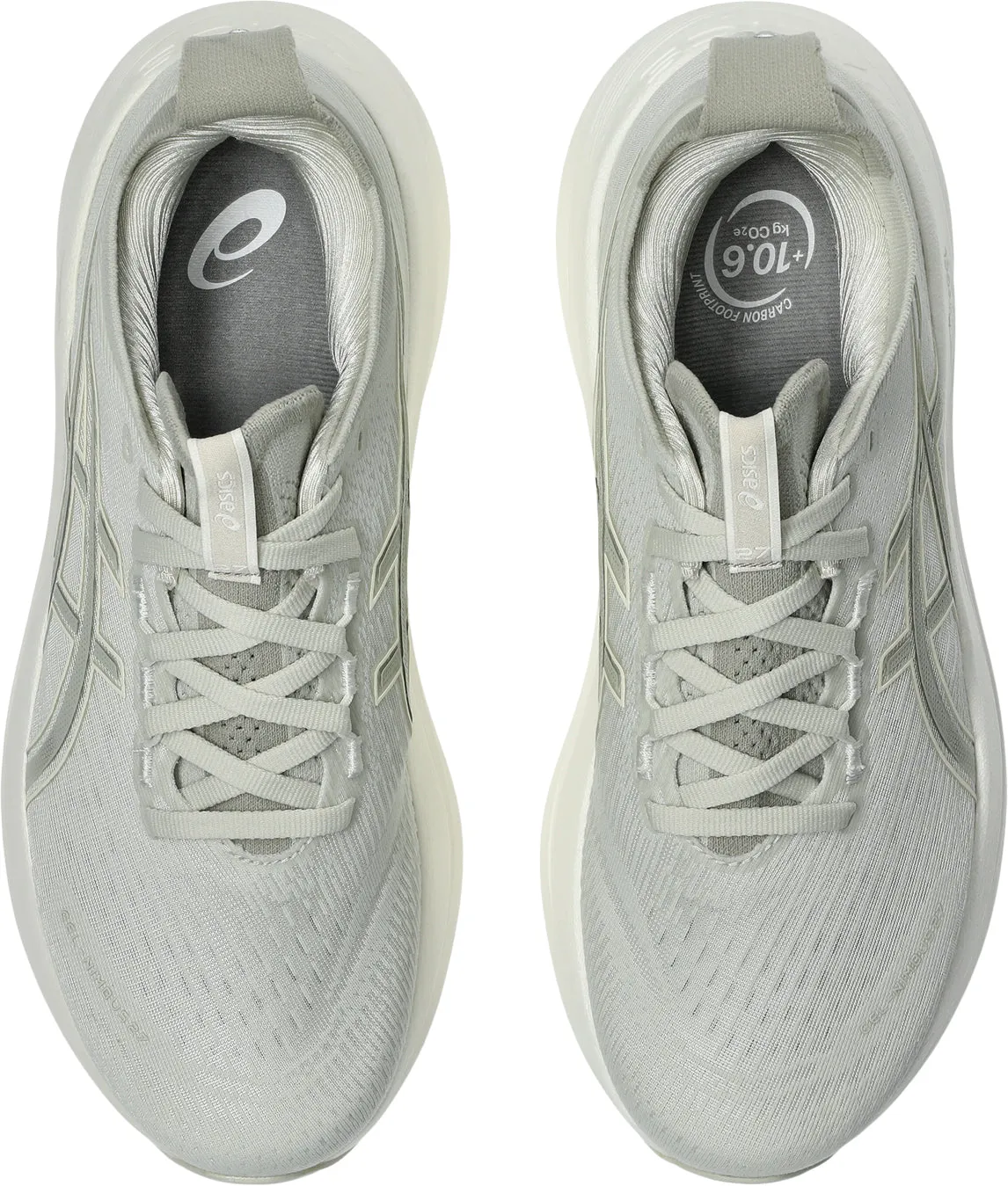 Asics Gel Nimbus 27 Womens Running Shoes - Grey Performance Shoes