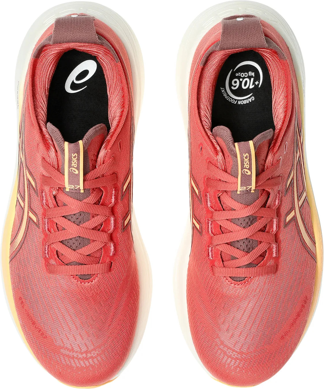 Asics Gel Nimbus 27 Womens Running Shoes - Pink Performance Shoes