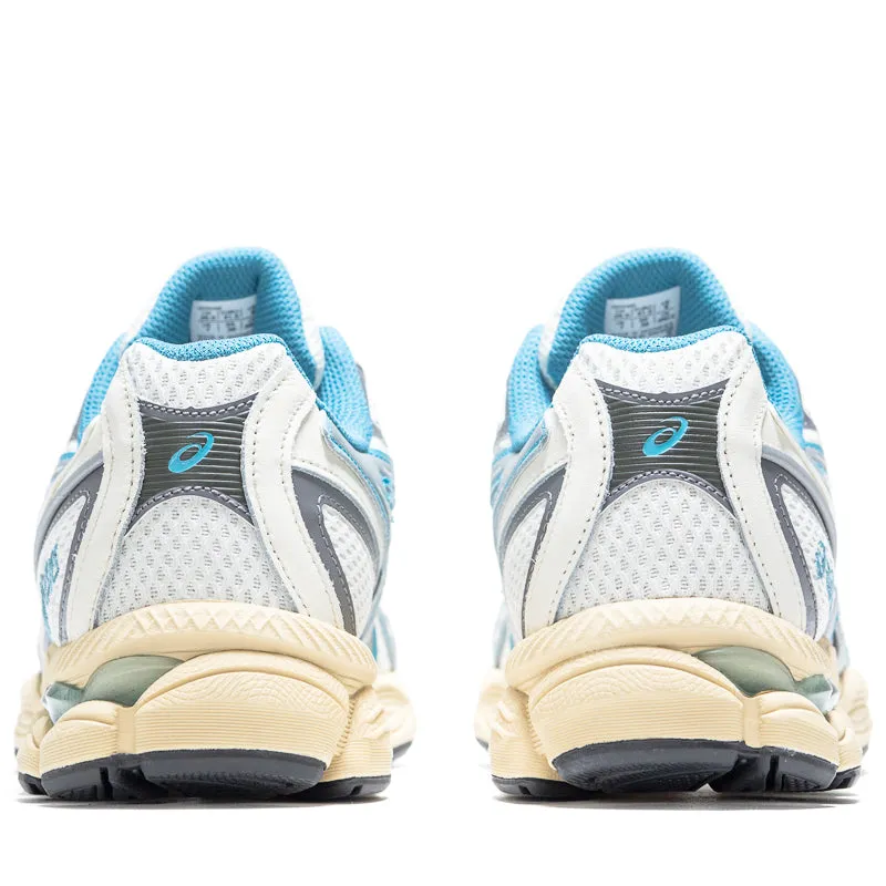 Asics Gel-NYC 2055 - Cream/Blue Teal Asics classic sport shoe designs