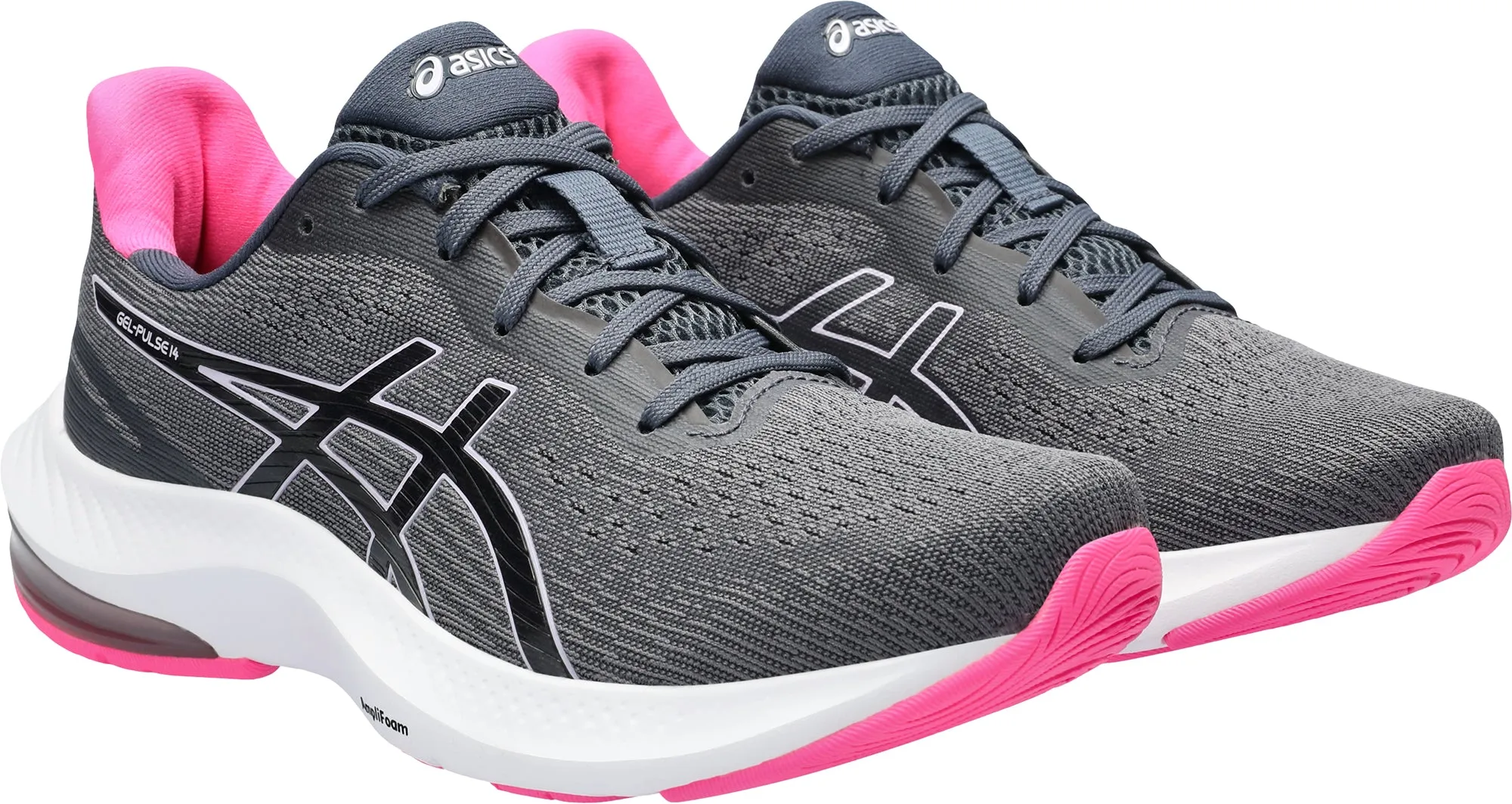 Asics Gel Pulse 14 Womens Running Shoes - Grey Performance Shoes