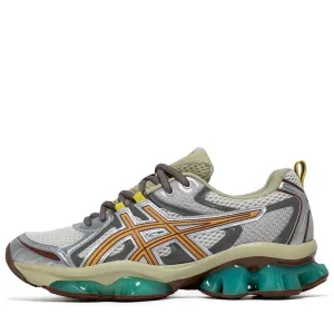 Asics Gel-Quantum Kinetic - White/Khaki Asics versatile shoes for sport and street