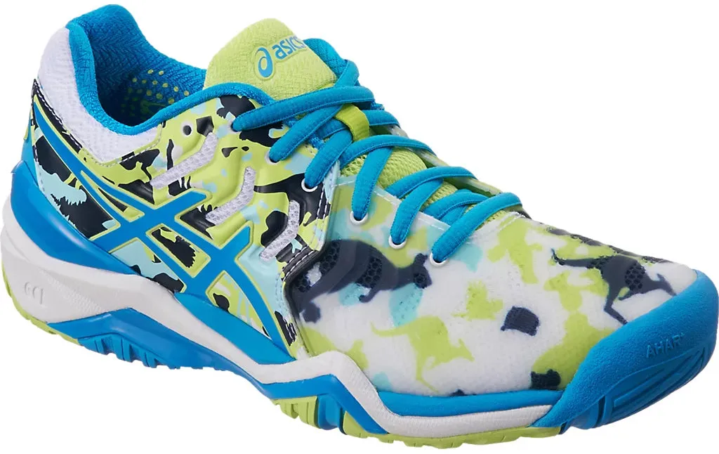 Asics Gel Resolution 7 L.E Womens Tennis Shoes - Blue Performance Shoes