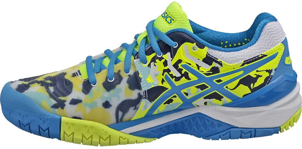 Asics Gel Resolution 7 L.E Womens Tennis Shoes - Blue Performance Shoes