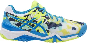 Asics Gel Resolution 7 L.E Womens Tennis Shoes - Blue Asics athletic footwear for training sessions