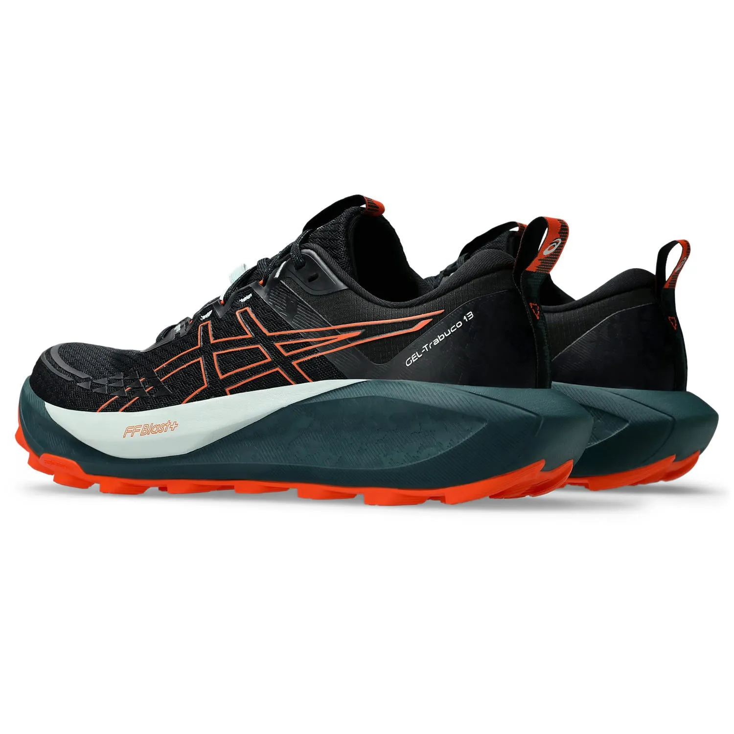 Asics Gel-Trabuco 13 | Black / Nova Orange | Mens Asics classic sport shoe designs