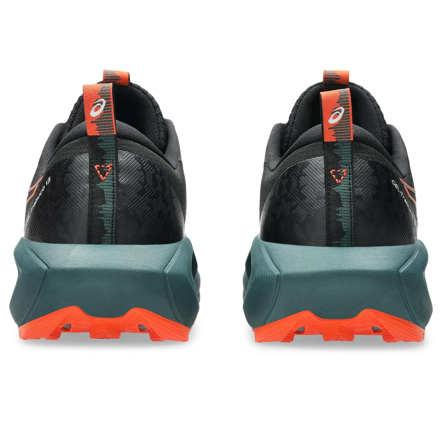 Asics Gel-Trabuco 13 | Black / Nova Orange | Mens Asics classic sport shoe designs