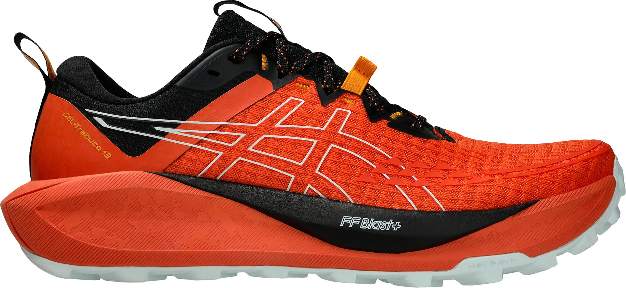 Asics Gel Trabuco 13 Mens Running Shoes - Orange Asics athletic footwear for training sessions
