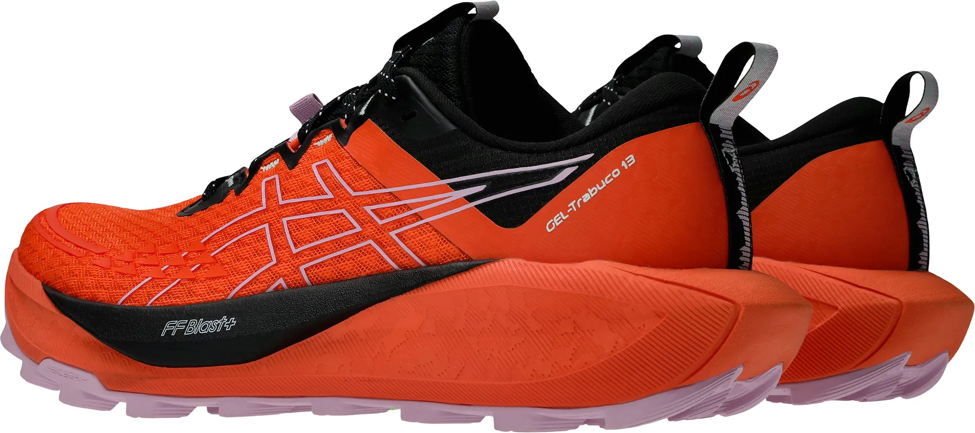 Asics Gel Trabuco 13 Womens Trail Running Shoes - Orange Performance Shoes