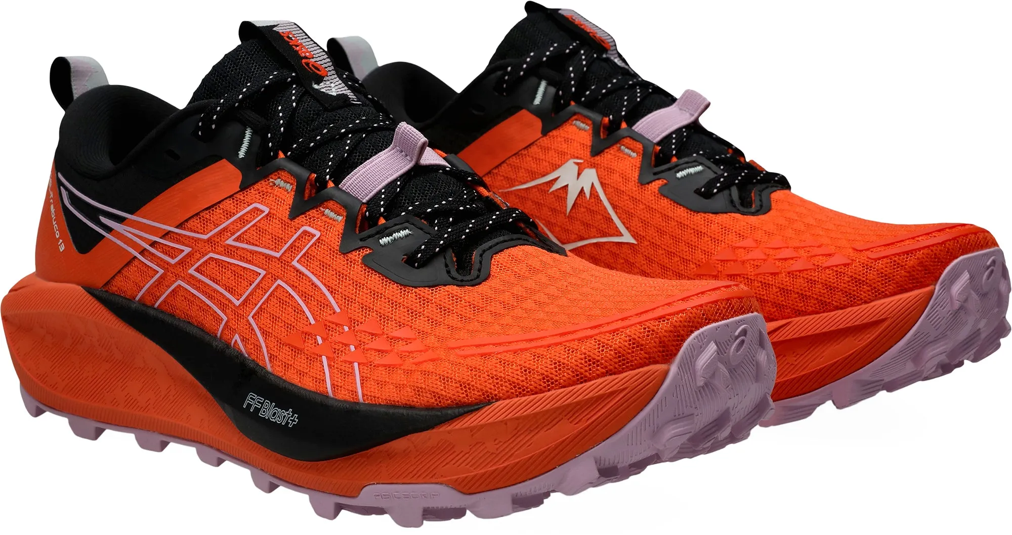 Asics Gel Trabuco 13 Womens Trail Running Shoes - Orange Performance Shoes