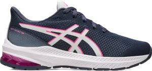 Asics GT 1000 12 GS Junior Running Shoes - Blue Asics athletic footwear for training sessions