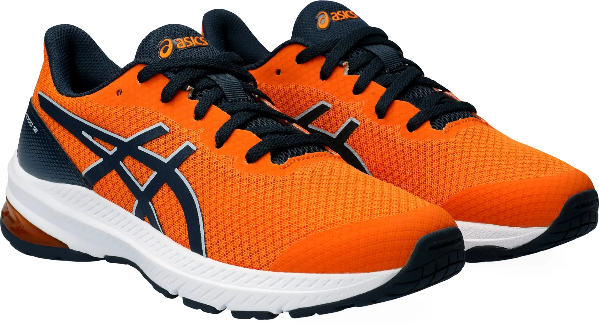 Asics GT 1000 12 GS Junior Running Shoes - Orange Performance Shoes