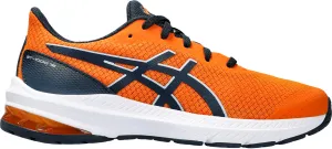 Asics GT 1000 12 GS Junior Running Shoes - Orange Asics athletic footwear for training sessions