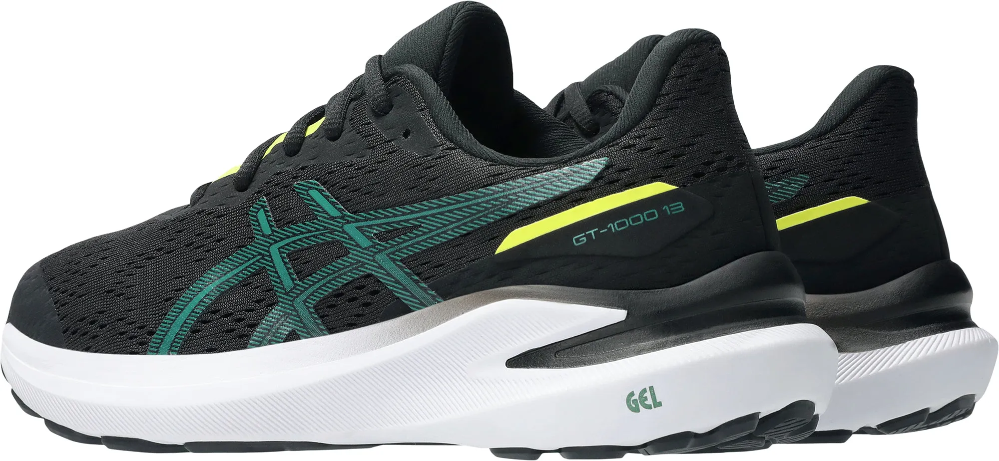 Asics GT 1000 13 GS Junior Running Shoes - Black Performance Shoes
