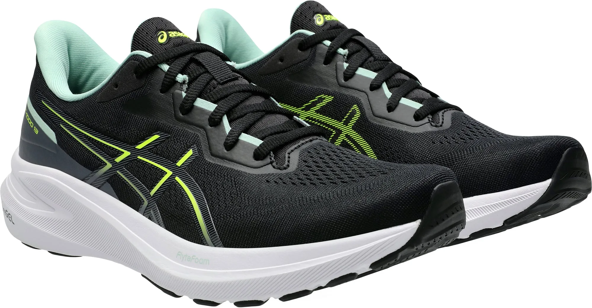 Asics GT 1000 13 Mens Running Shoes - Black Performance Shoes