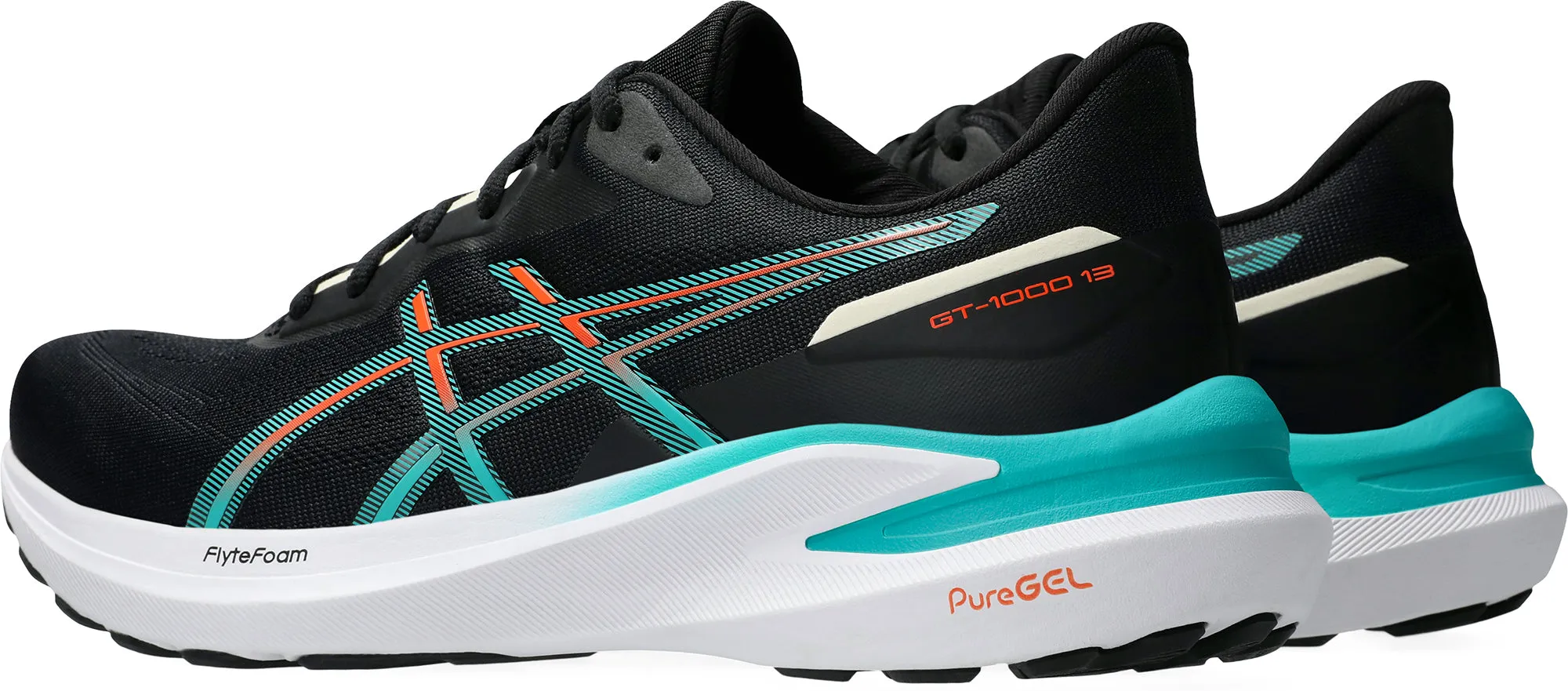 Asics GT 1000 13 Mens Running Shoes - Black Performance Shoes