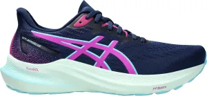 Asics GT 2000 12 Womens Running Shoes - Navy Asics athletic footwear for training sessions