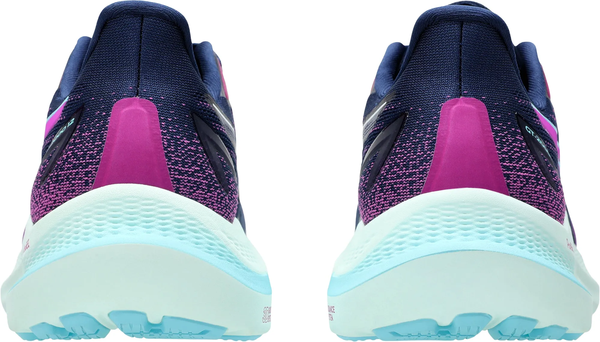 Asics GT 2000 12 Womens Running Shoes - Navy Performance Shoes