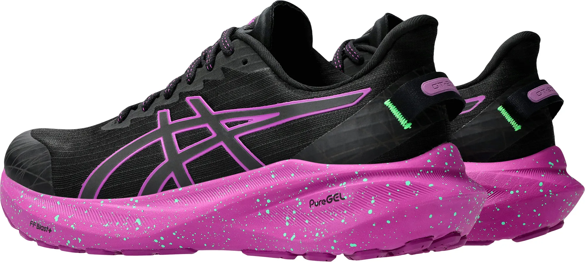 Asics GT 2000 13 Lite-Show Womens Running Shoes - Black Performance Shoes