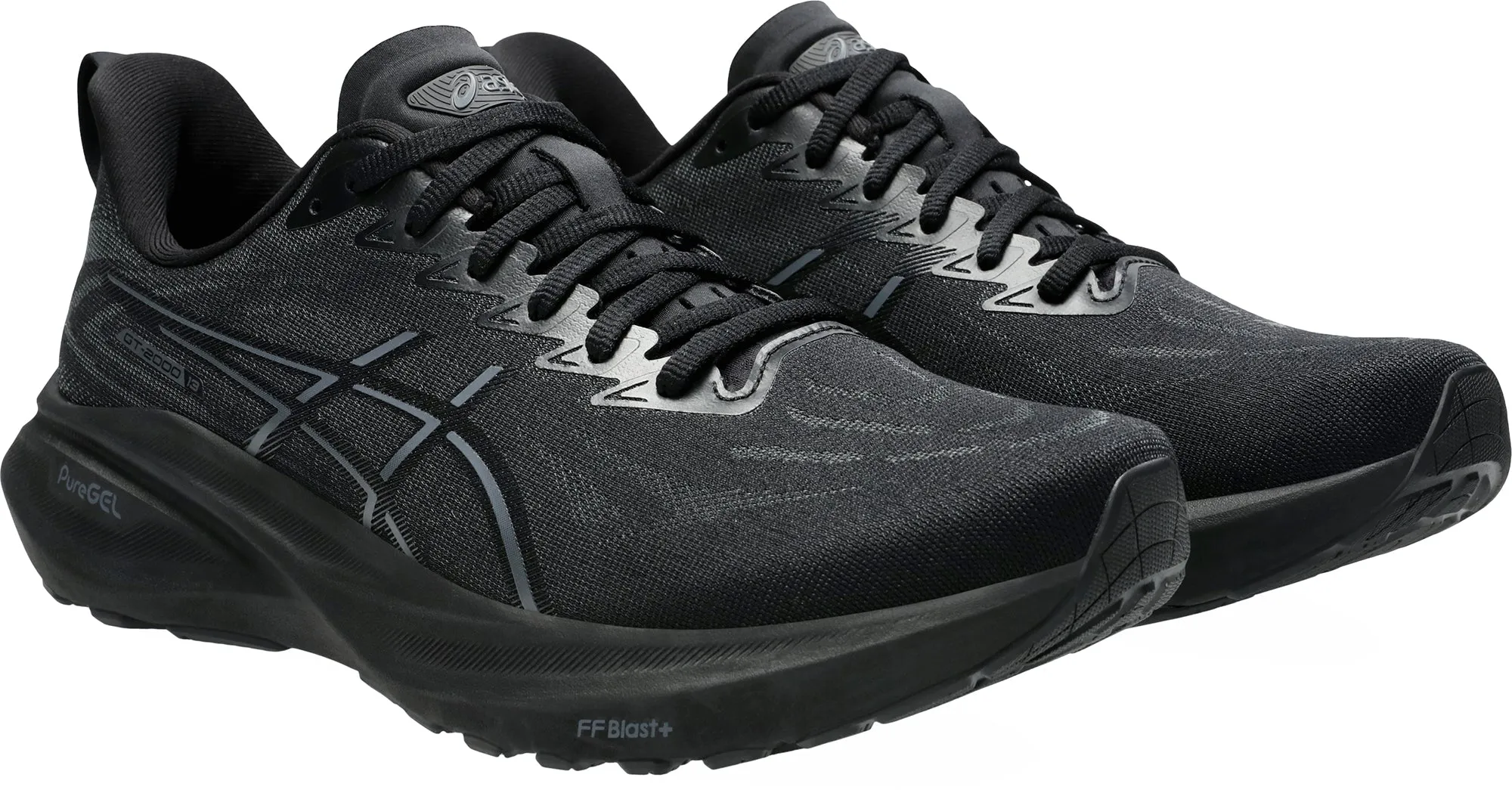 Asics GT 2000 13 Mens Running Shoes - Black Performance Shoes