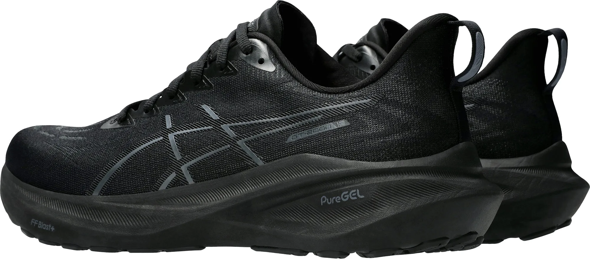 Asics GT 2000 13 Mens Running Shoes - Black Performance Shoes