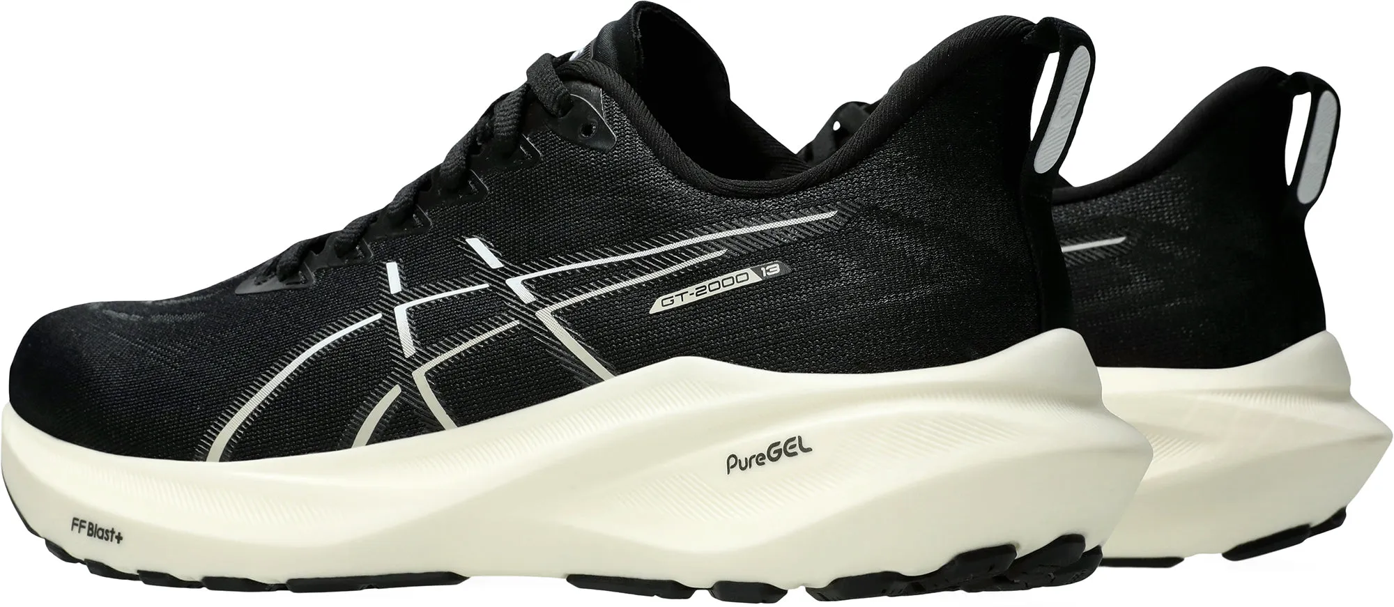 Asics GT 2000 13 Womens Running Shoes - Black Performance Shoes
