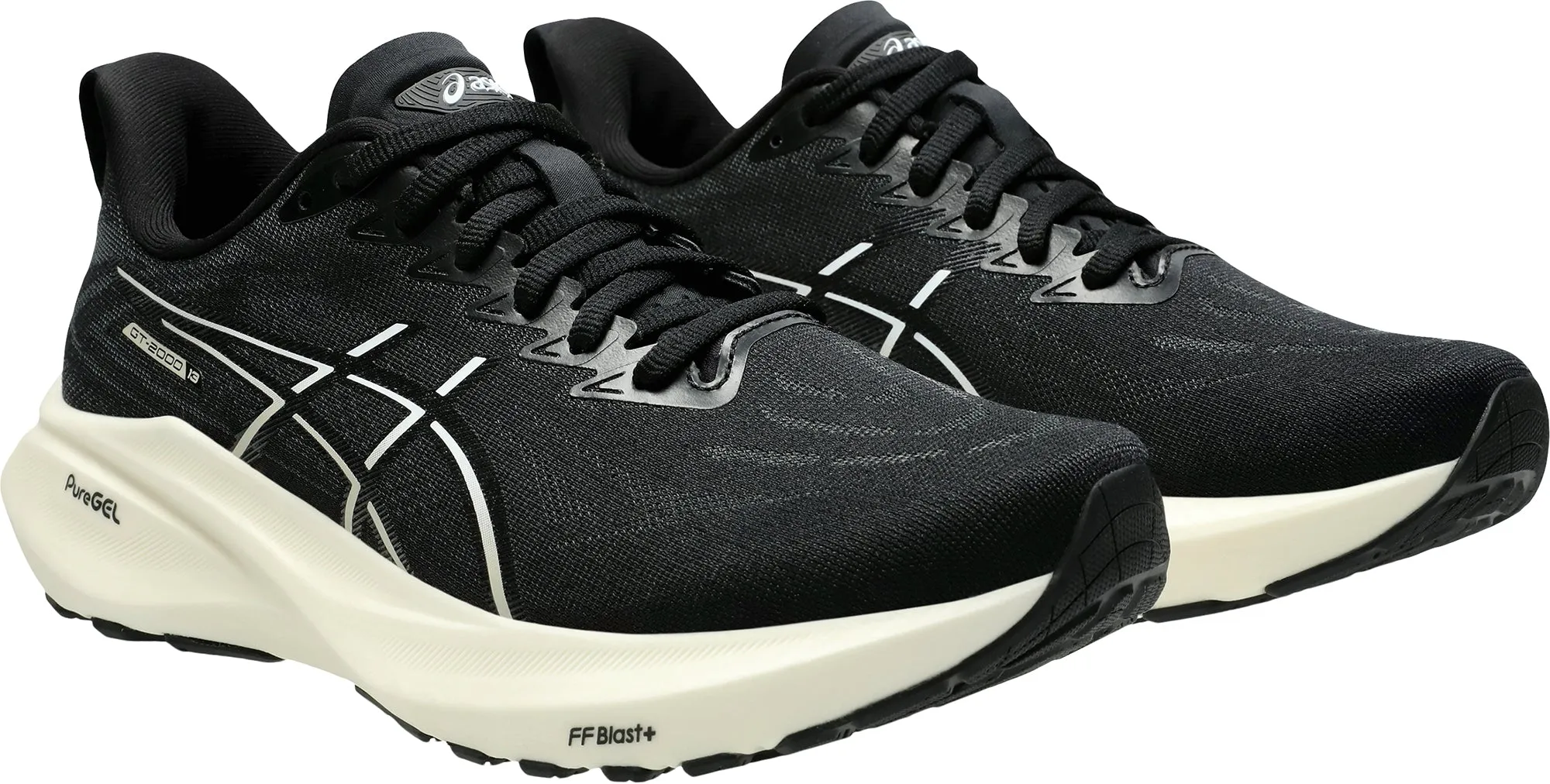 Asics GT 2000 13 Womens Running Shoes - Black Performance Shoes