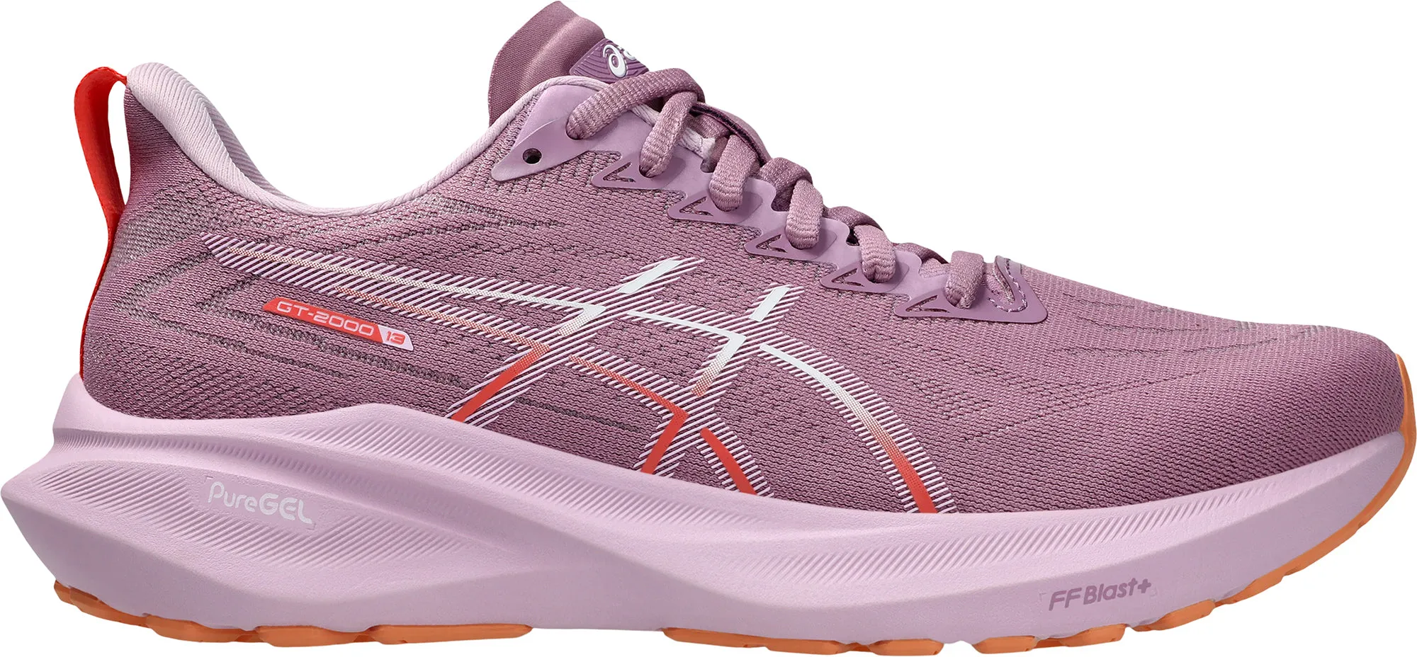 Asics GT 2000 13 Womens Running Shoes - Purple Asics athletic footwear for training sessions