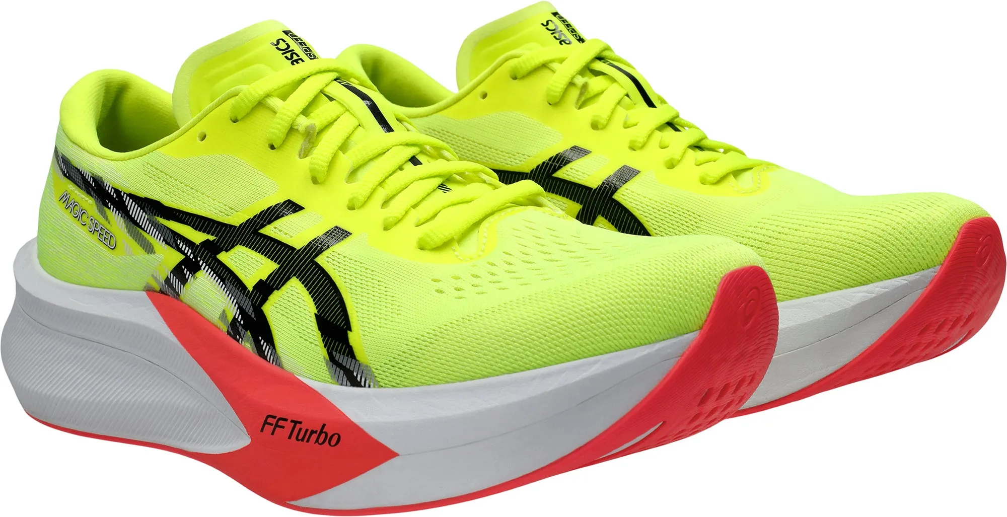 Asics Magic Speed 4 Mens Running Shoes - Yellow Performance Shoes