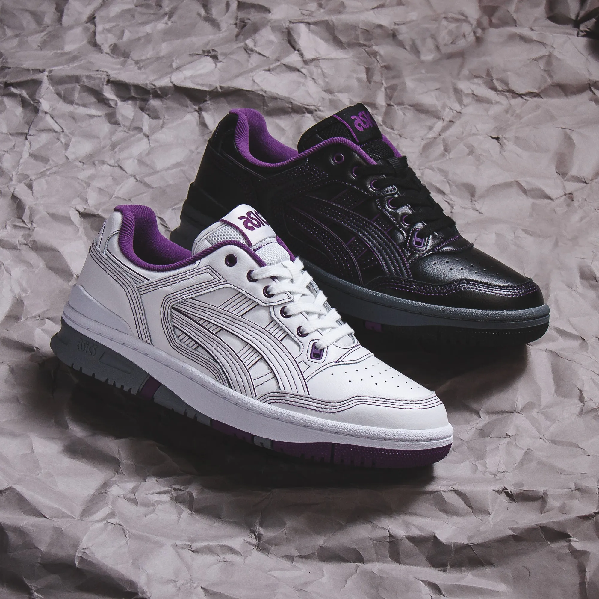 Asics Men x NEEDLES EX89 Black 1201A942-001 Asics shoe style pictures