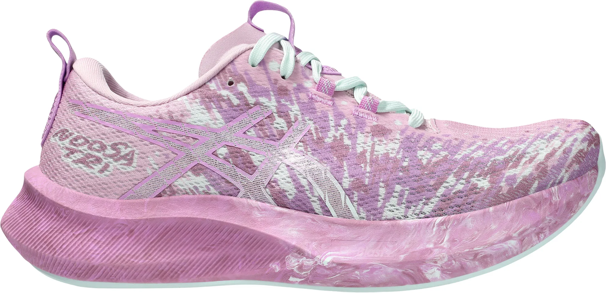 Asics Noosa Tri 16 Womens Running Shoes - Pink Asics athletic footwear for training sessions