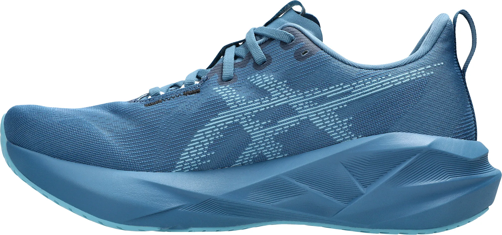 Asics NovaBlast 5 Mens Running Shoes - Blue Performance Shoes
