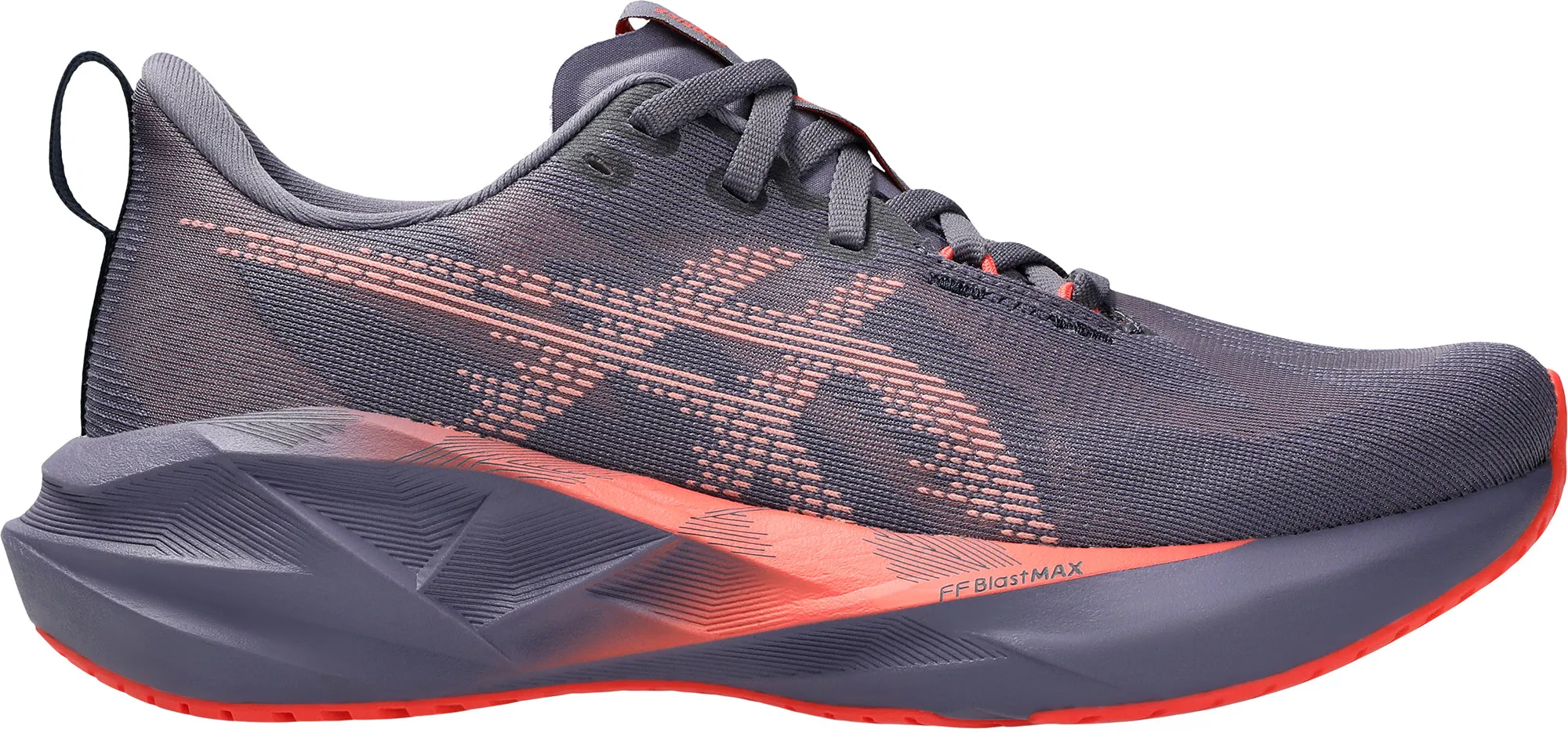 Asics NovaBlast 5 Womens Running Shoes - Purple Asics athletic footwear for training sessions