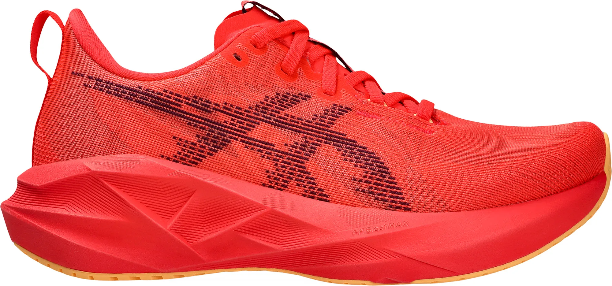 Asics NovaBlast 5 Womens Running Shoes - Red Asics athletic footwear for training sessions