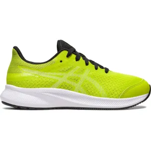 Asics Patriot 13 GS Junior Running Shoes - Green Asics athletic footwear for training sessions