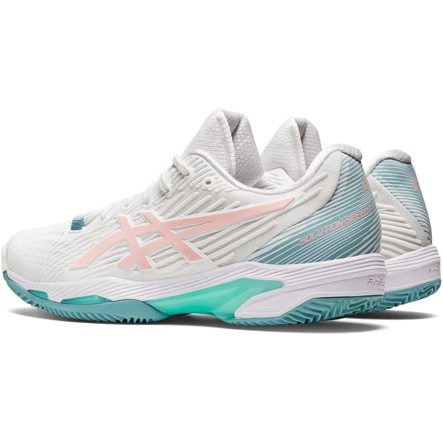 Asics Solution Speed FF 2 Clay Womens Tennis Shoes - White Performance Shoes