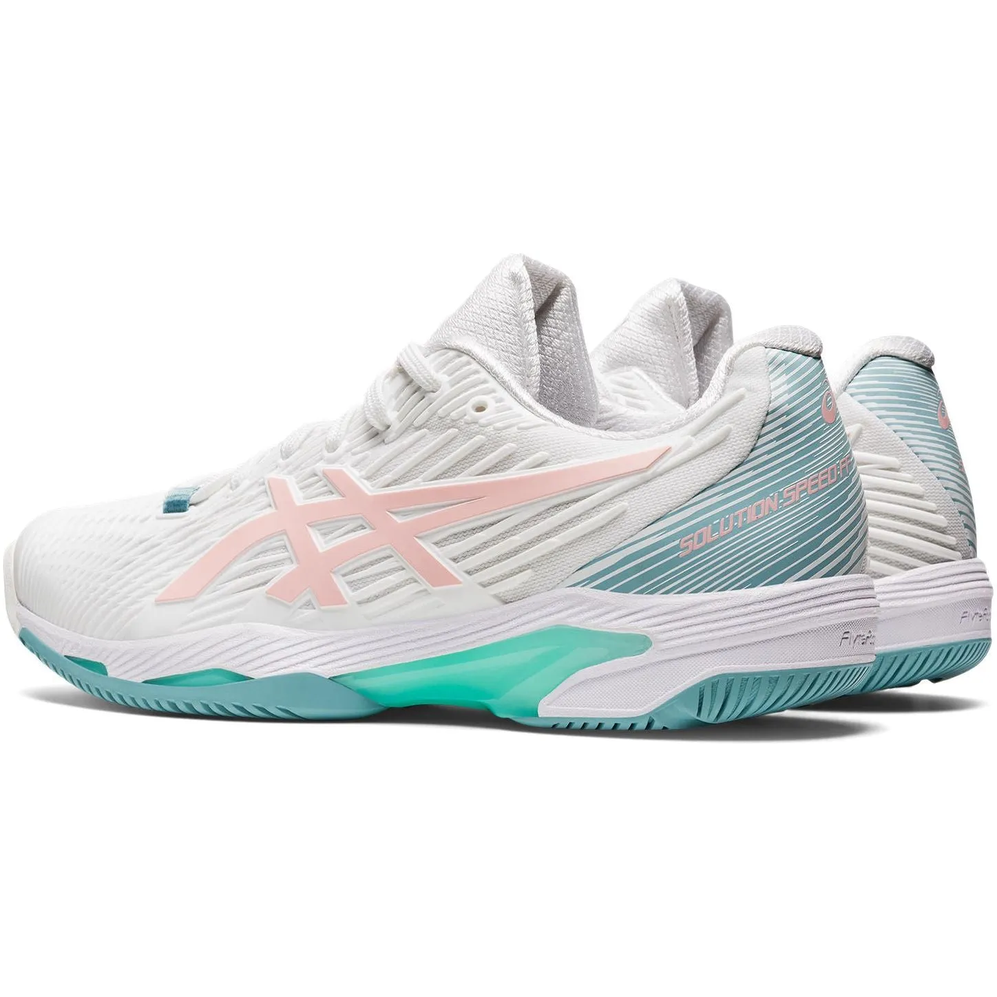 Asics Solution Speed FF 2 Womens Tennis Shoes - White Performance Shoes