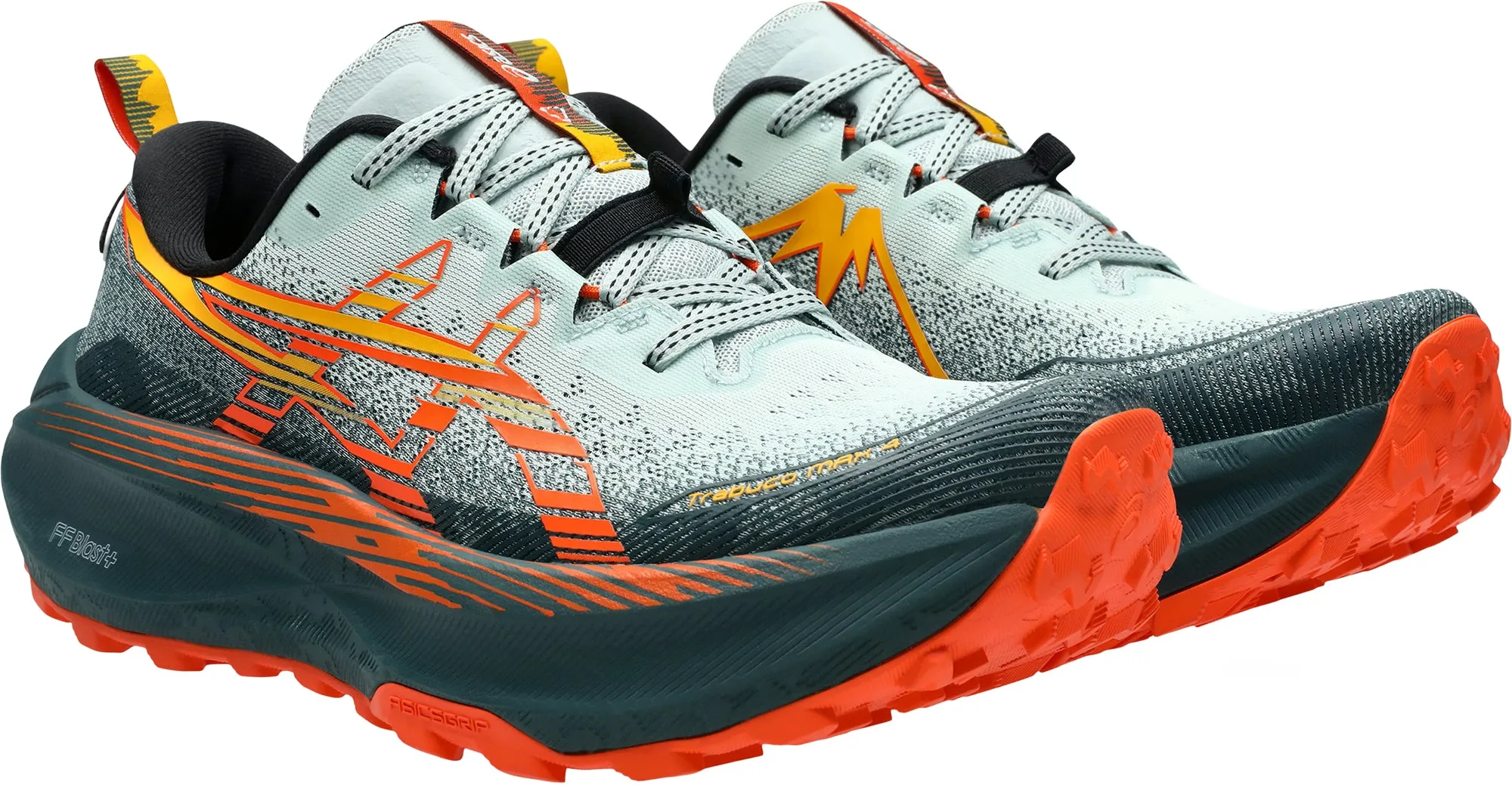 Asics Trabuco Max 4 Mens Trail Running Shoes - Green Performance Shoes