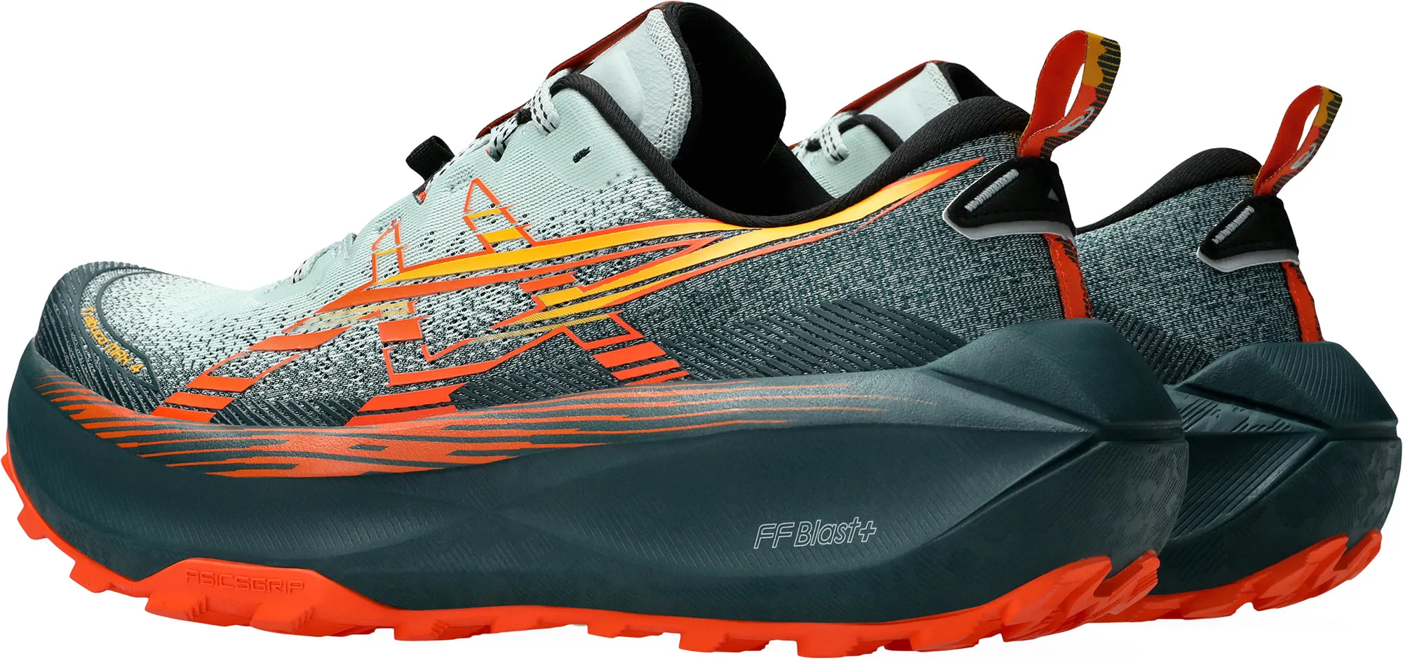 Asics Trabuco Max 4 Mens Trail Running Shoes - Green Performance Shoes