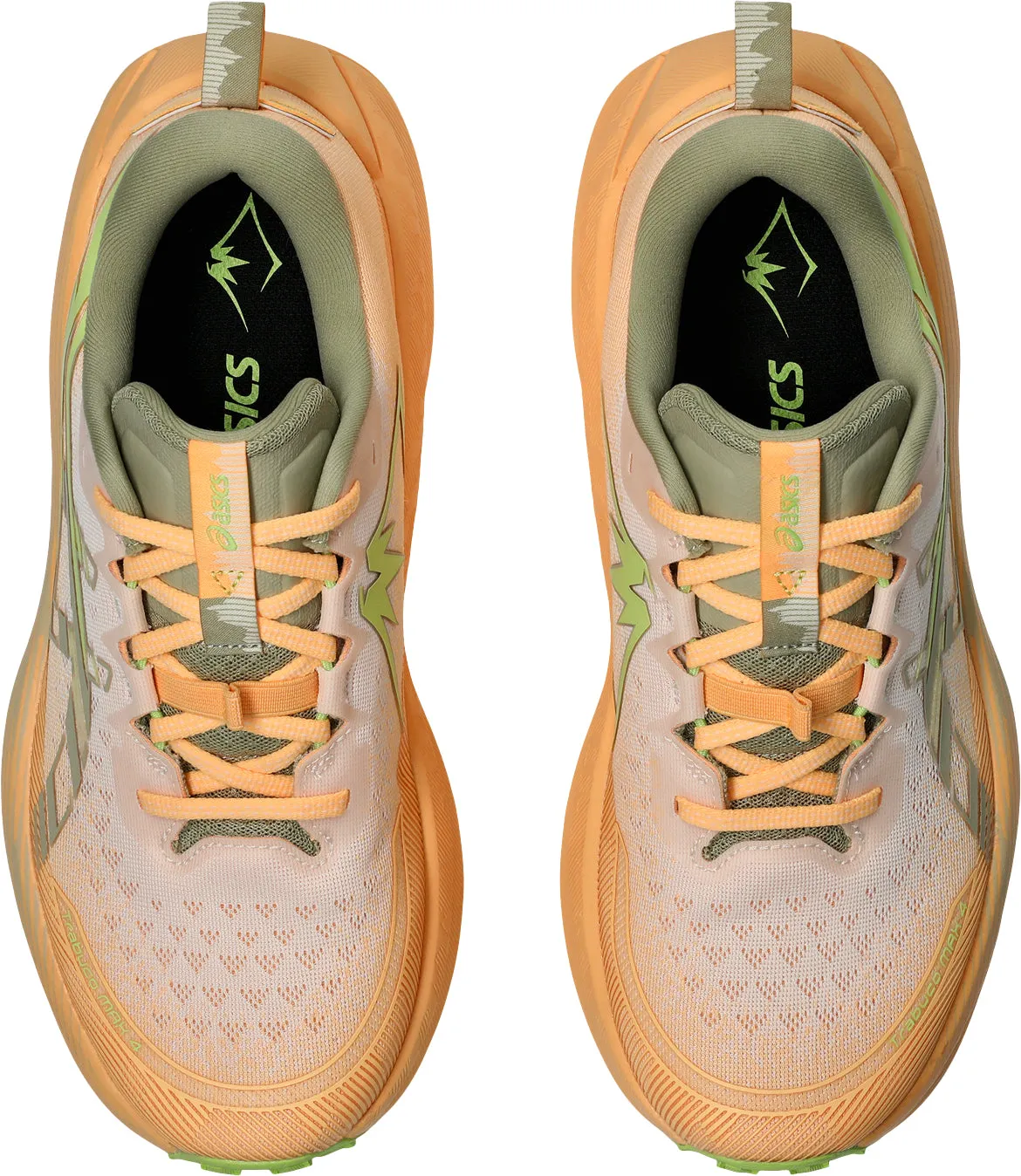 Asics Trabuco Max 4 Mens Trail Running Shoes - Orange Performance Shoes