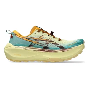 Asics Trabuco Max 4 | Wheat Yellow / Dark Red Planet | Mens Asics cushioned walking sneakers for all-day wear
