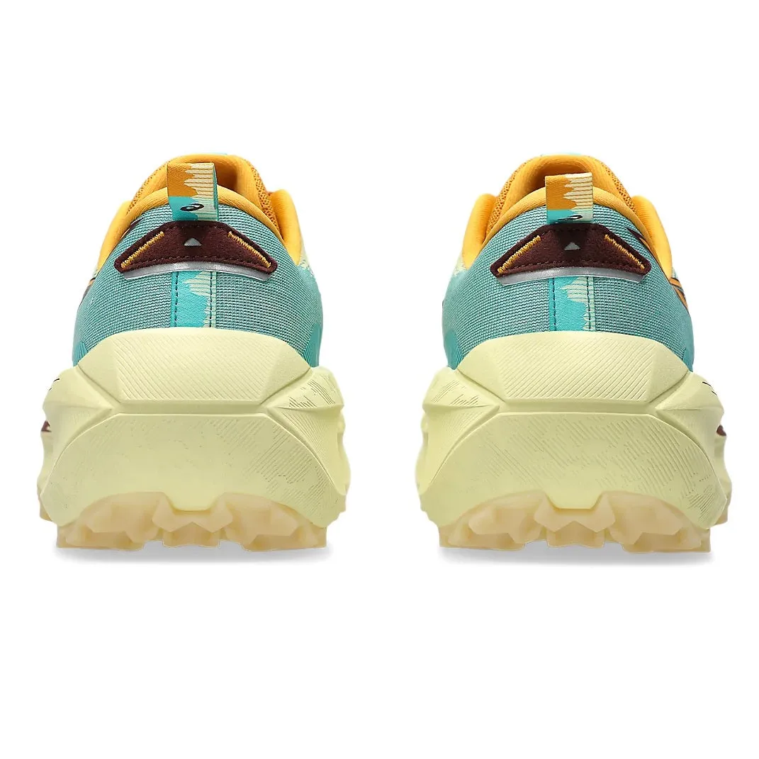 Asics Trabuco Max 4 | Wheat Yellow / Dark Red Planet | Mens Asics classic sport shoe designs