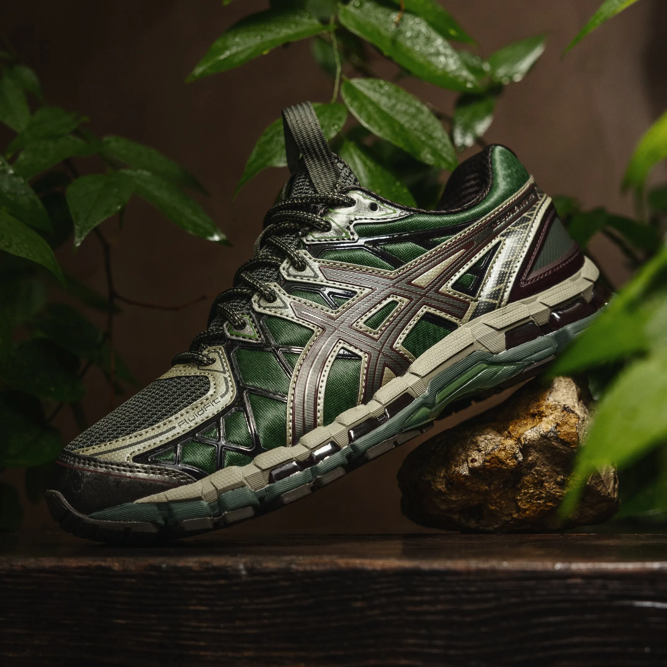 Asics UB10-S Gel-Kayano 20 - Moss/Gunmetal Asics classic sport shoe designs