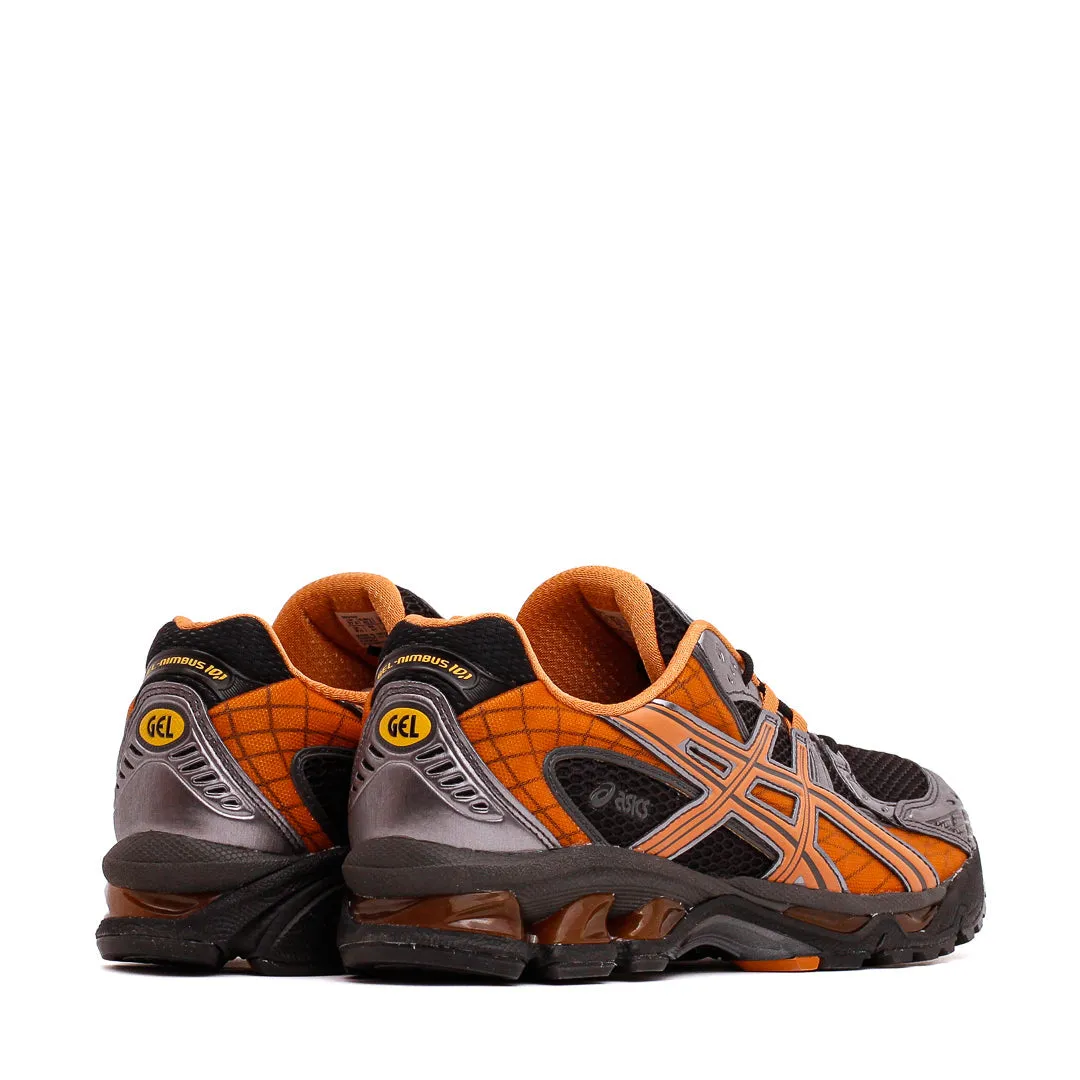 Asics Unisex Gel-Nimbus 10.1 Black Rust Orange 1203A543-004 Asics shoe style pictures